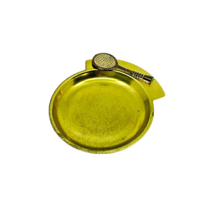 Vintage Brass Tennis Catch All/ Change Dish