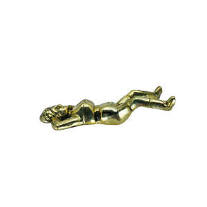 Brass Naughty Nellie Boot Jack