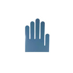 Single Spectrum Metal Hand Bookend