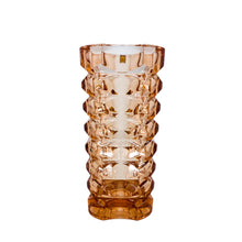 Lunimarc France Depression Glass Pink Vase