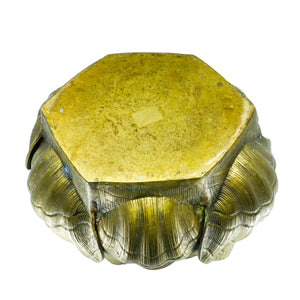 1970’s Large Brass Seashell Planter