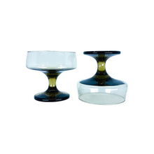 Vintage Libbey Glass Tawny Accent Champagne Coupes