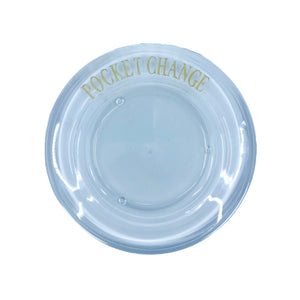 Lucite Pocket Change Catchall Dish