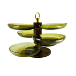 Vintage MCM Spinning Serving Tower