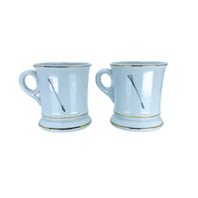 Vintage Lefton Horse Head Pedestal Mugs, Pair