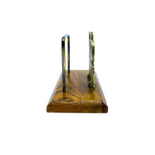 Vintage “Do It Now” Brass Desk Organizer