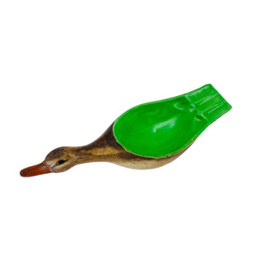 Vintage Holland Mold Ceramic Duck Ashtray