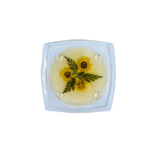 Pressed Flower Acrylic Coasters, Set of 6