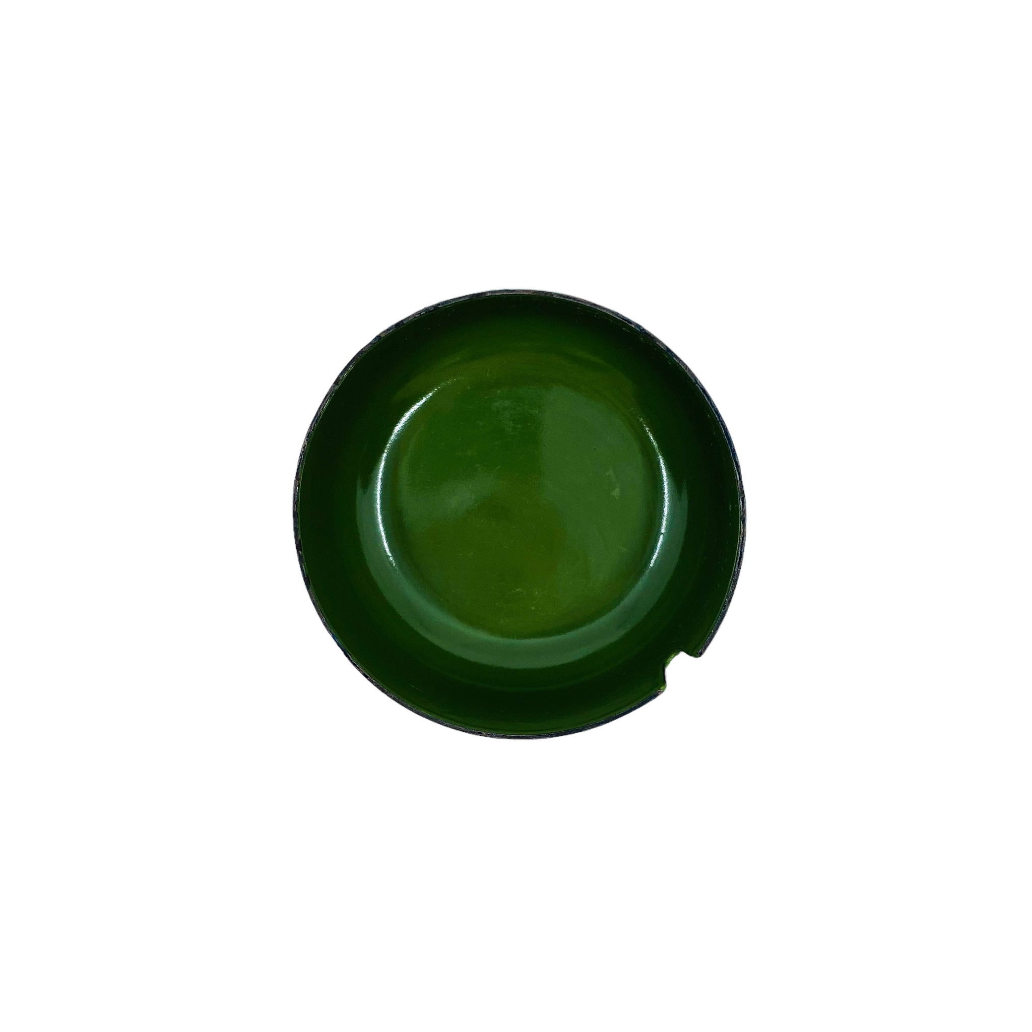 MCM Green Enamel Ashtray