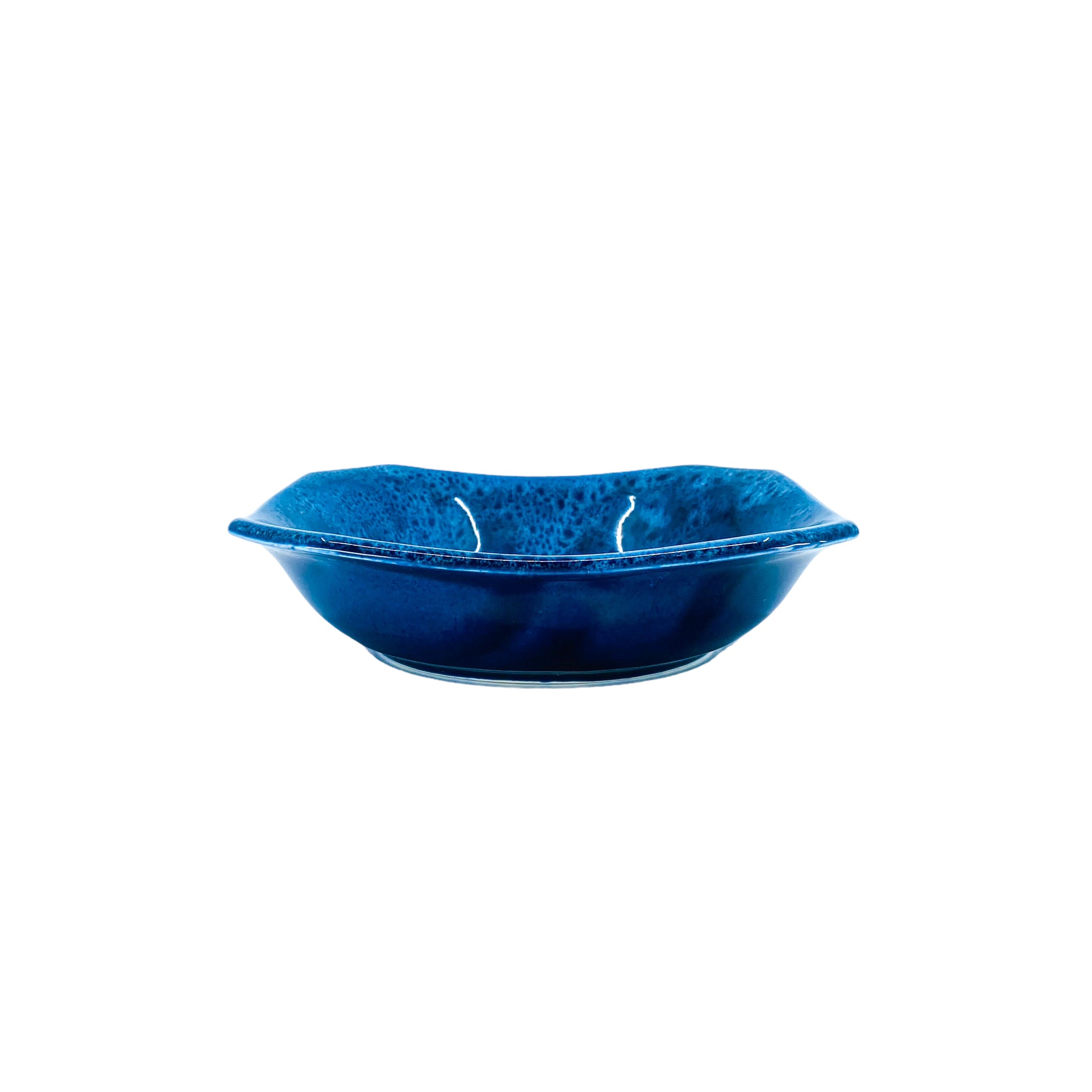 Vintage Bermuda Pottery Blue Bowl