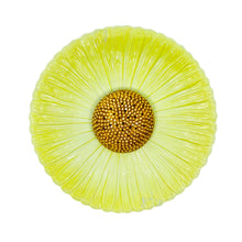 Antique Sunflower Serving Platter, Made in Italy by Bonwit Teller