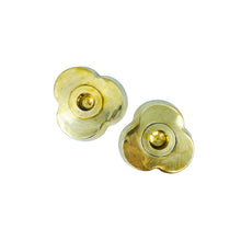 Andrea by Sadek Brass Flower Candle Holders, Pair