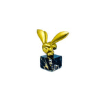 Vintage Gaston Lachaise Brass Bee Sculpture with Marble Base