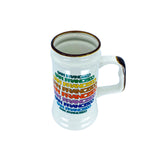 1970’s Vintage San Francisco Rainbow Beer Stein