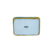 Vintage Retro Rosenthal Green Daisy with Gold Trim Trinket Dish, 1970