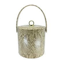 Vintage Phoenixware Snakeskin Print Ice Bucket