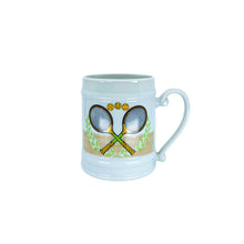 Large Vintage Tennis Mug