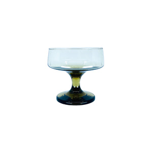 Vintage Libbey Glass Tawny Accent Champagne Coupes