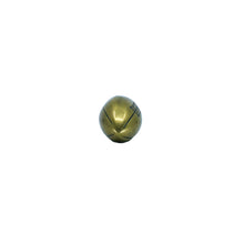 Vintage Brass Football Paperweight