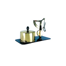 Vintage Brass Letter Scale with Stamp Dispenser