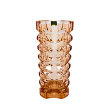 Lunimarc France Depression Glass Pink Vase