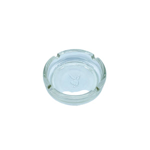 Vintage 1970 Playboy Glass Ashtray