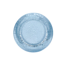 Large Heavy Round Pebbled Glass Bottle Coaster