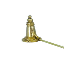 Vintage Brass Lighthouse Candle Snuffer