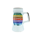 1970’s Vintage San Francisco Rainbow Beer Stein
