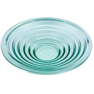 Large Round Geometric “Pyramid” Bowl