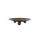 Mexican Modernist Handwrought Metales Casado Footed Plate