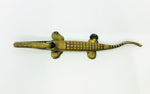 Vintage Brass Crocodile/Alligator Figurine-Nutcracker