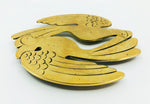 Lovebirds Brass Trivet