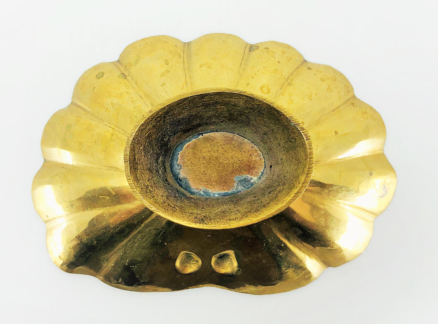 Brass Seashell Dish