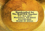 Solid Brass Apple