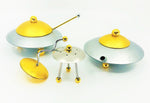 Rare BRM- Bruce MacDonald "Spaceship Zoomee" S+P, Sugar & Creamer Set