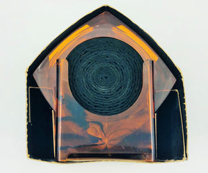 MCM Majestic Gifts "Tortoise Shell" Lucite Coasters