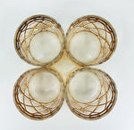 S/4 24k Alturzarra Drinking Glasses, Collectors Item