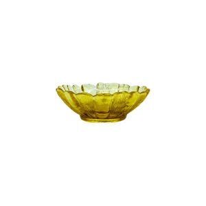Vintage Anchor Hocking Daisy Flower Chip & Dip Set