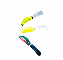 Set of 3 Ceramic Fruit Slices Butter Knives, Made in Japan