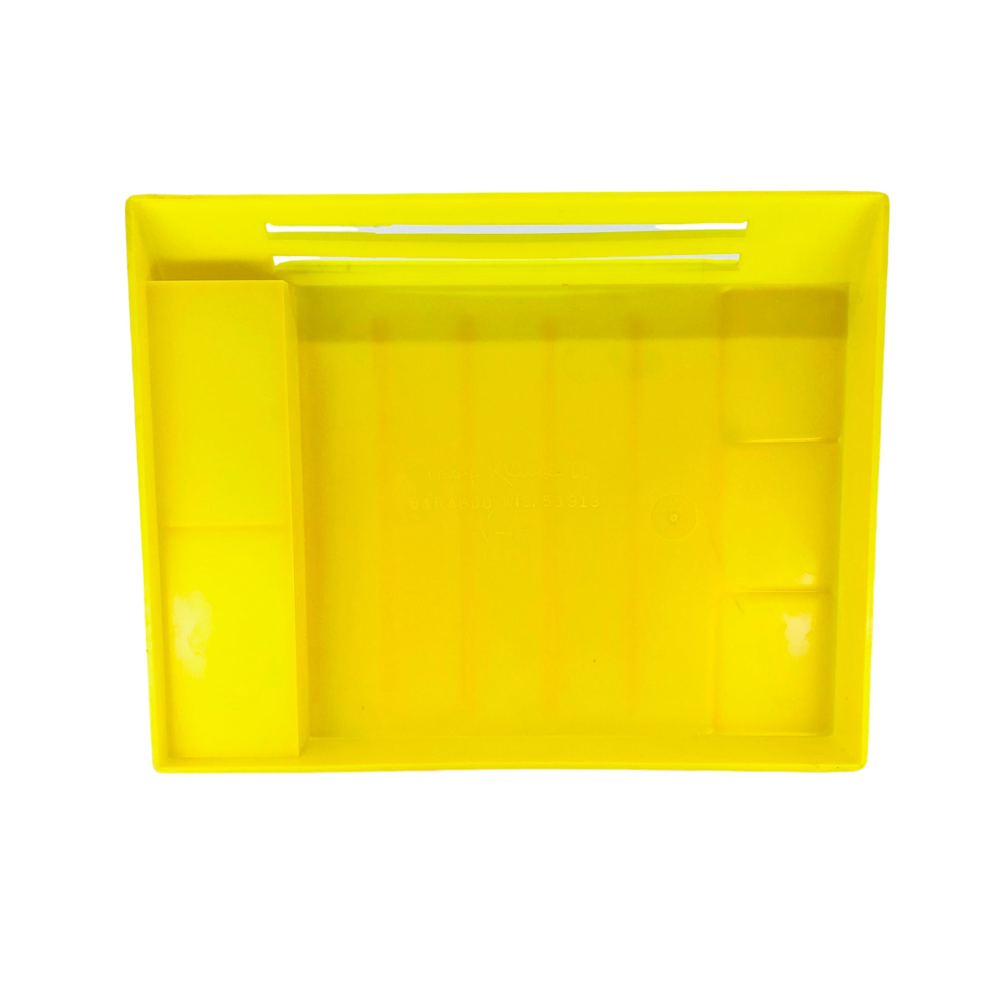 Vintage Max Klein Desk Organizer, Yellow