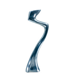 Sculptural Swan Aluminum Candlestick