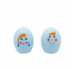 Mr. & Mrs. Egg Shapped Salt & Pepper Shakers