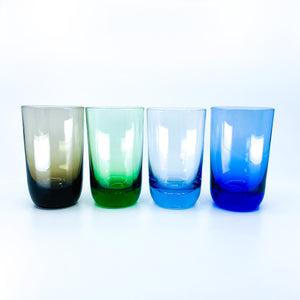 MCM Small Multicolor Glasses, Set of 4