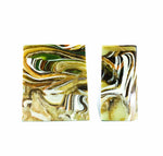 “Marble Design” Resin Bookends