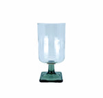 S/2 Smokey Square Bottomed Glasses