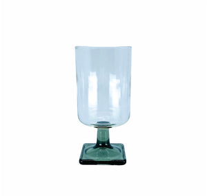 S/2 Smokey Square Bottomed Glasses