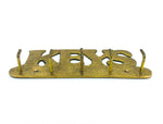 Vintage Brass “Keys” Key Hook / Holder