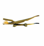 Vintage Brass Crocodile/Alligator Figurine-Nutcracker