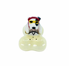 Vintage Dog Driving Bone Car Salt & Pepper Shaker